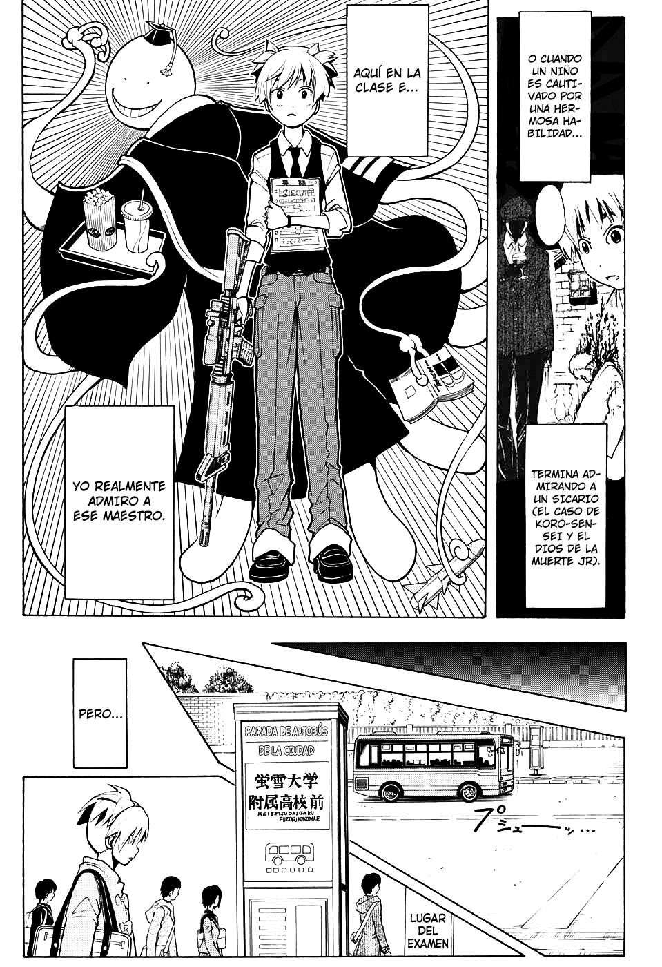 Read Ansatsu Kyoshitsu ES Manga Online