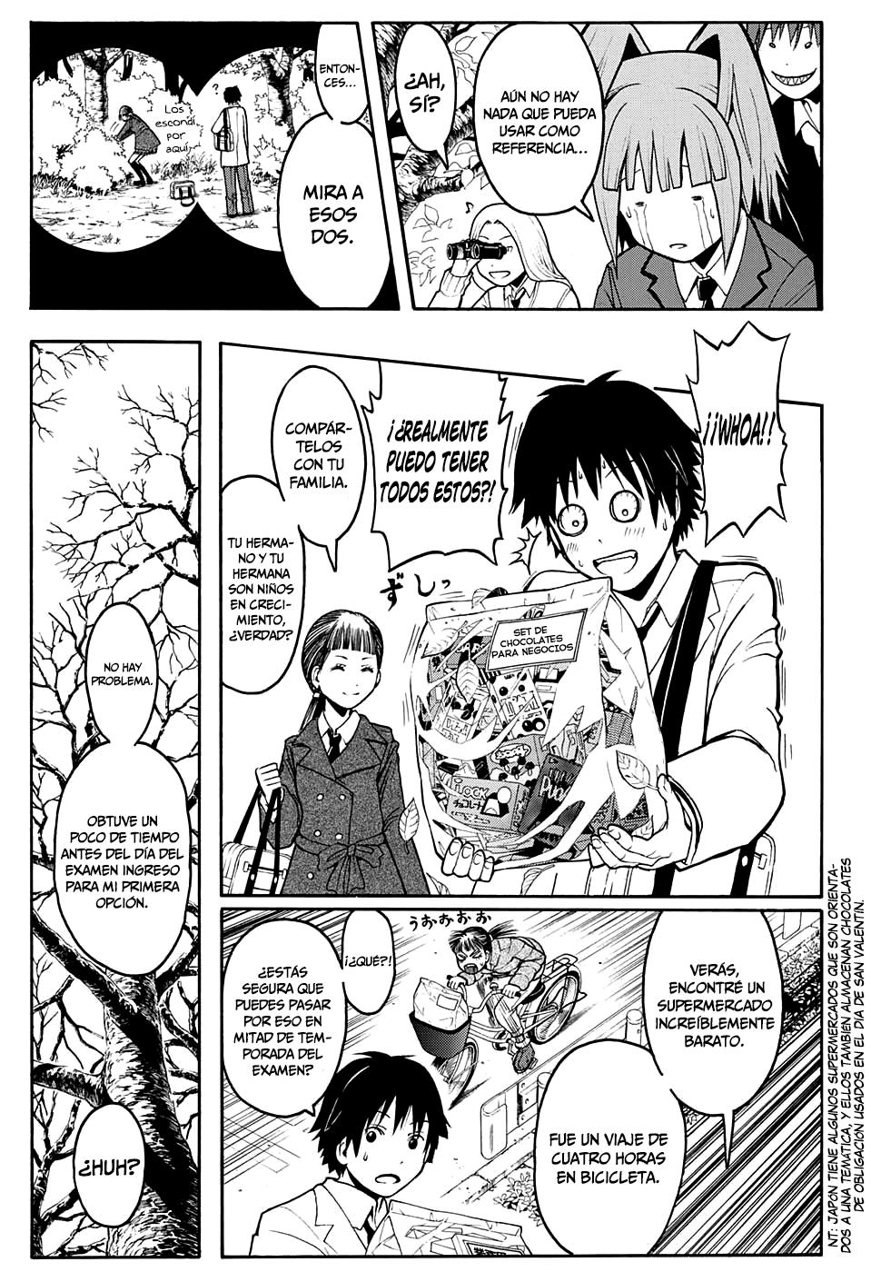 Read Ansatsu Kyoshitsu ES Manga Online