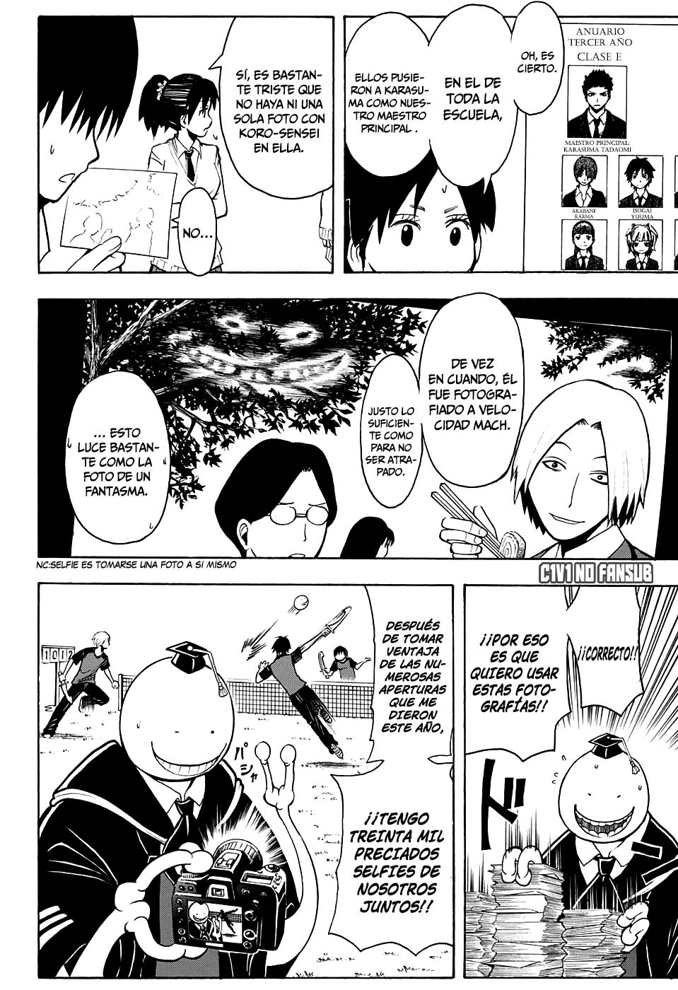 Read Ansatsu Kyoshitsu ES Manga Online