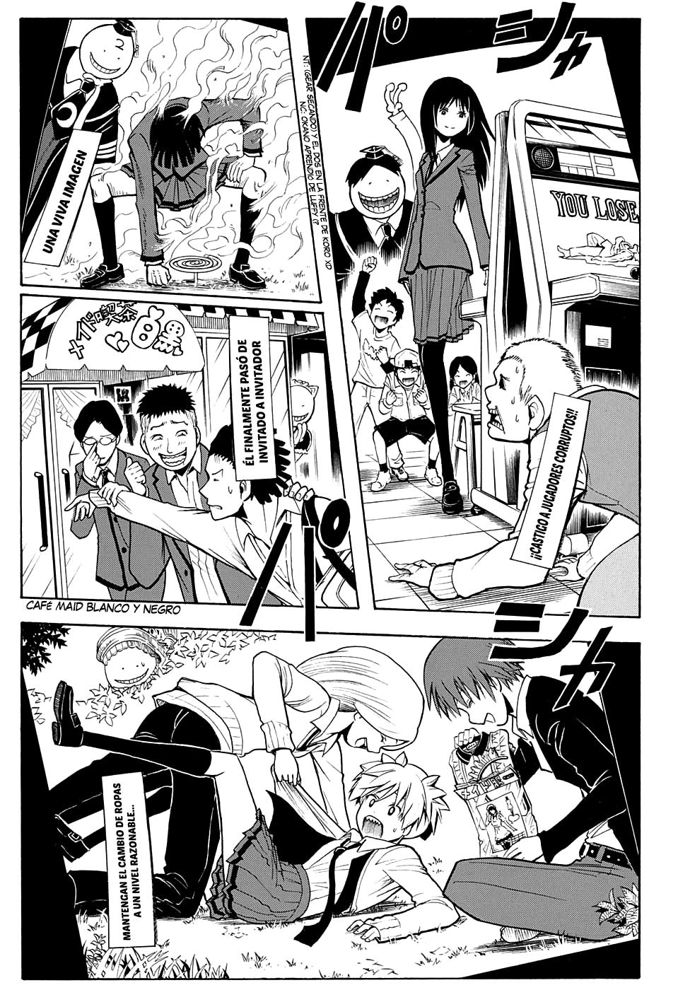 Read Ansatsu Kyoshitsu ES Manga Online