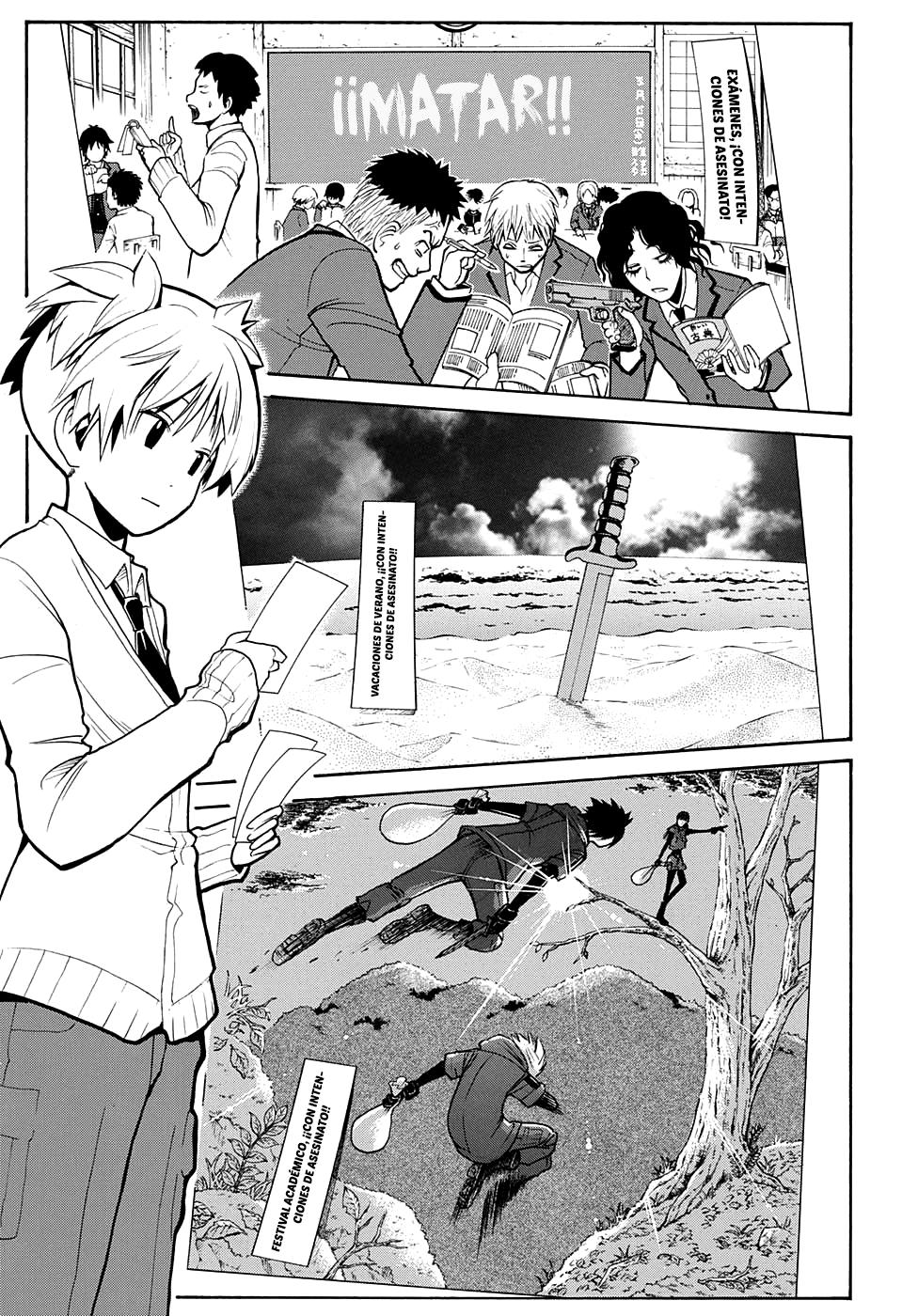 Read Ansatsu Kyoshitsu ES Manga Online