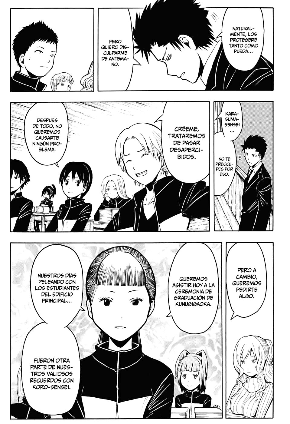 Read Ansatsu Kyoshitsu ES Manga Online