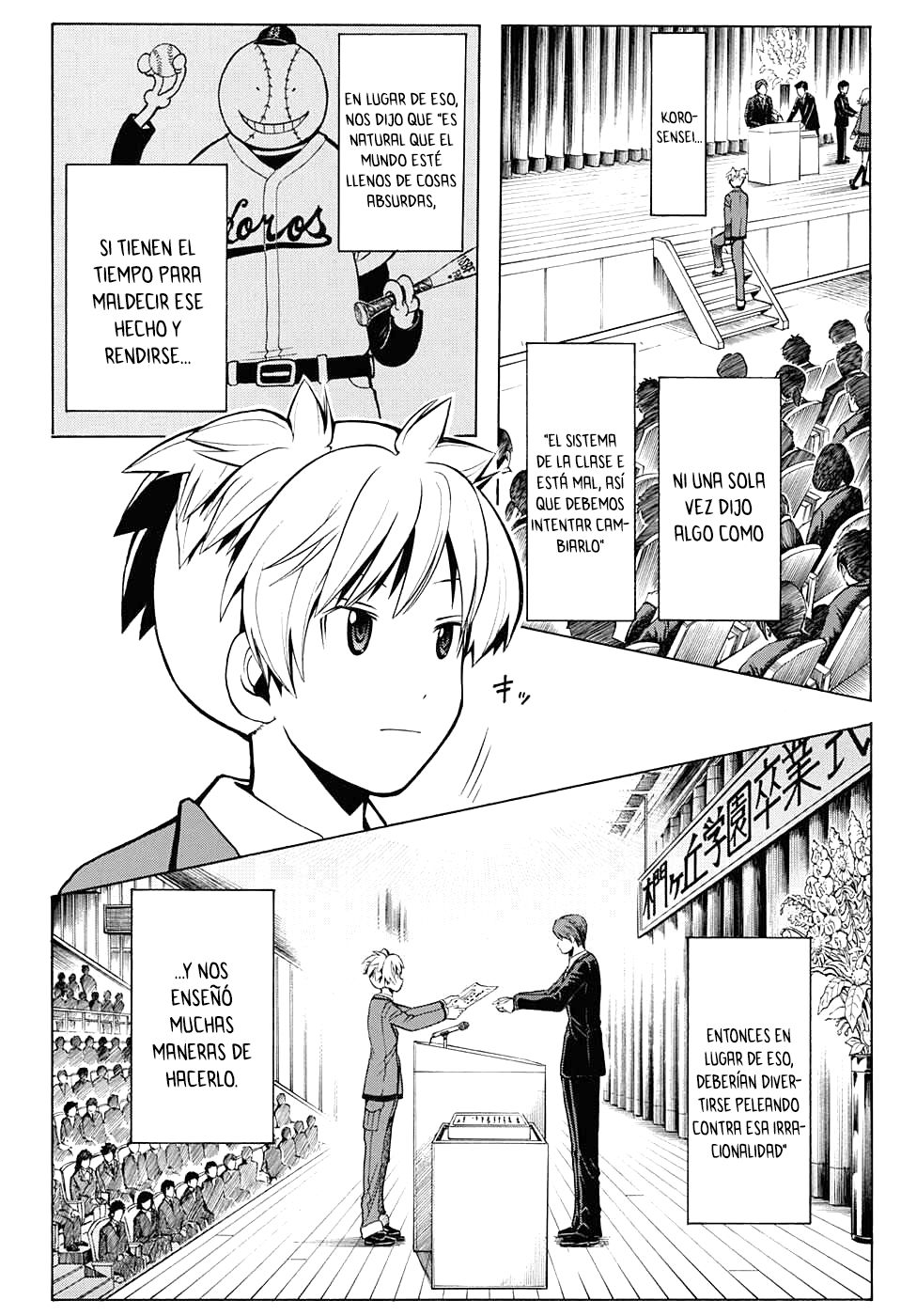Read Ansatsu Kyoshitsu ES Manga Online