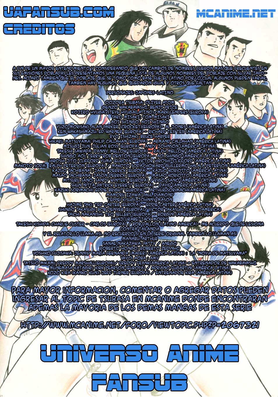 Read Captain Tsubasa ES Manga Online