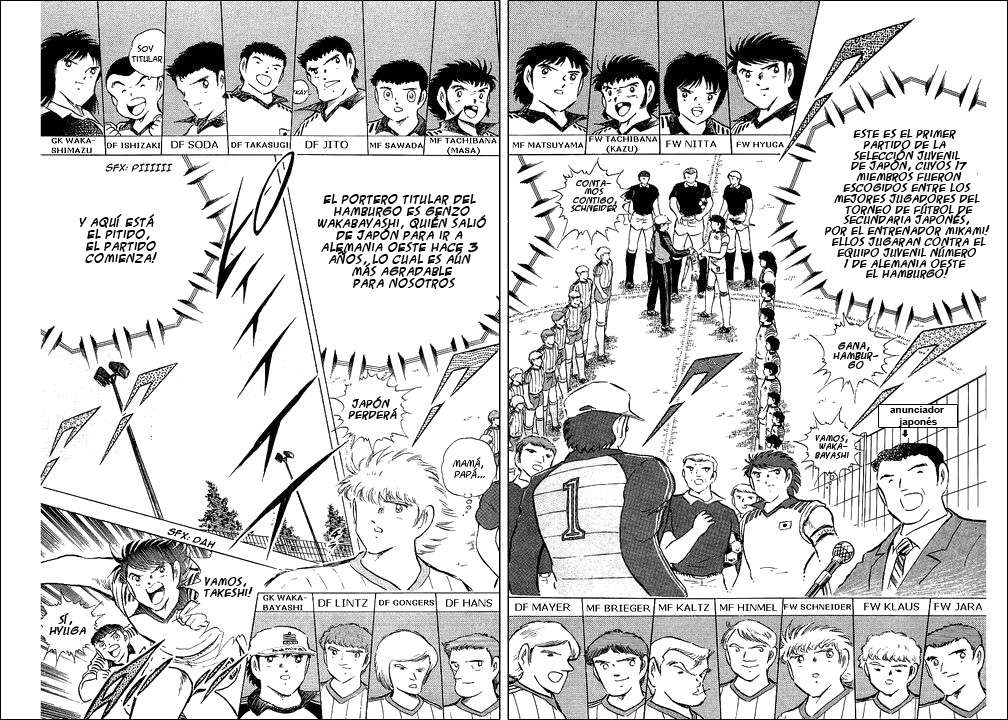 Read Captain Tsubasa ES Manga Online