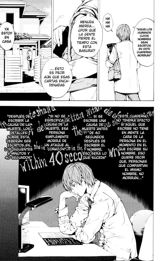 Read Death Note ES Manga Online