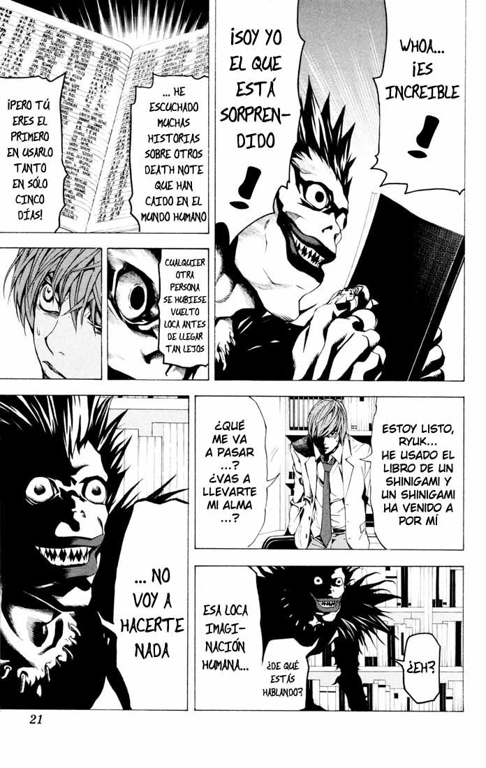 Read Death Note ES Manga Online