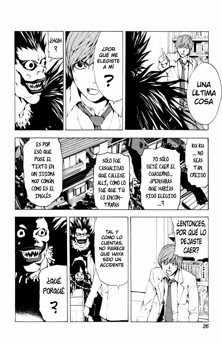Read Death Note ES Manga Online