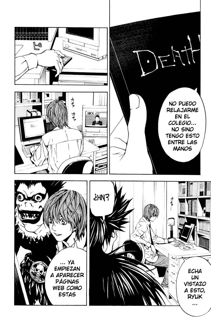 Read Death Note ES Manga Online