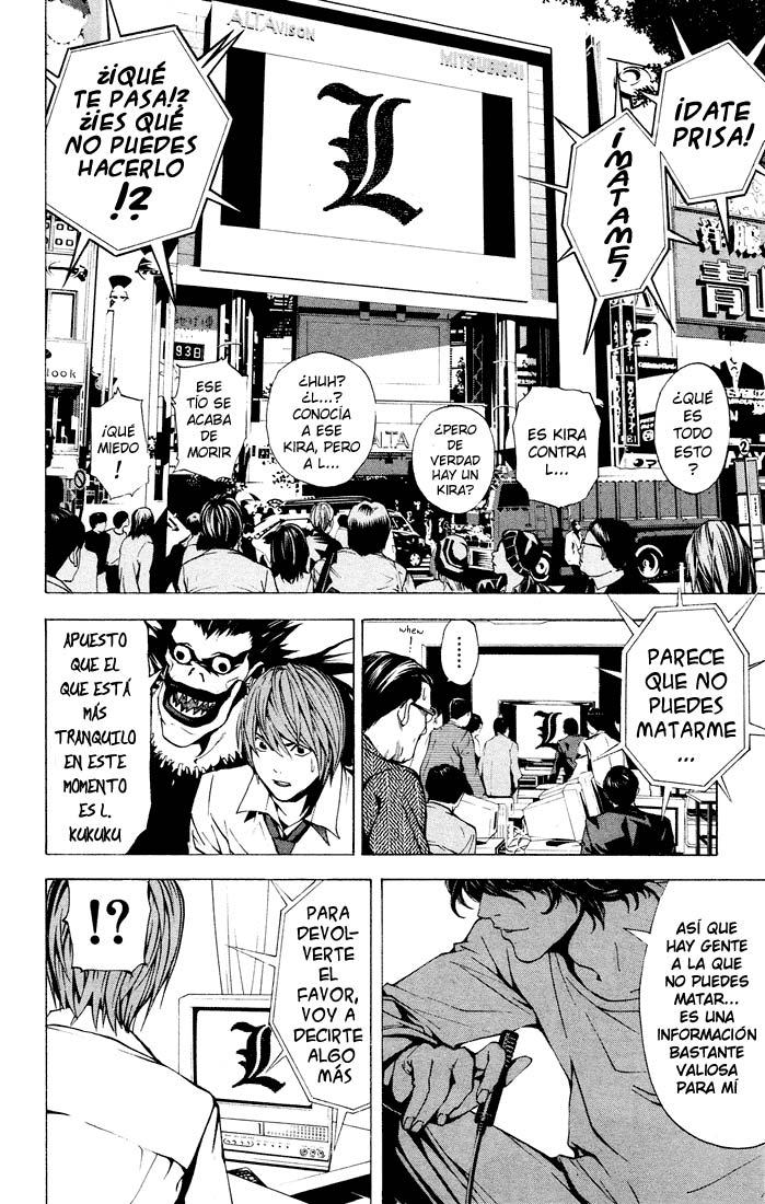 Read Death Note ES Manga Online