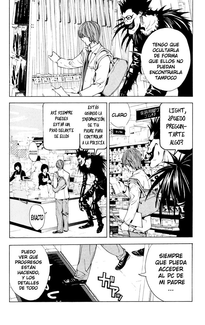 Read Death Note ES Manga Online