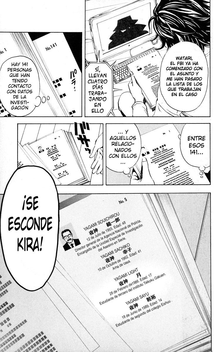 Read Death Note ES Manga Online