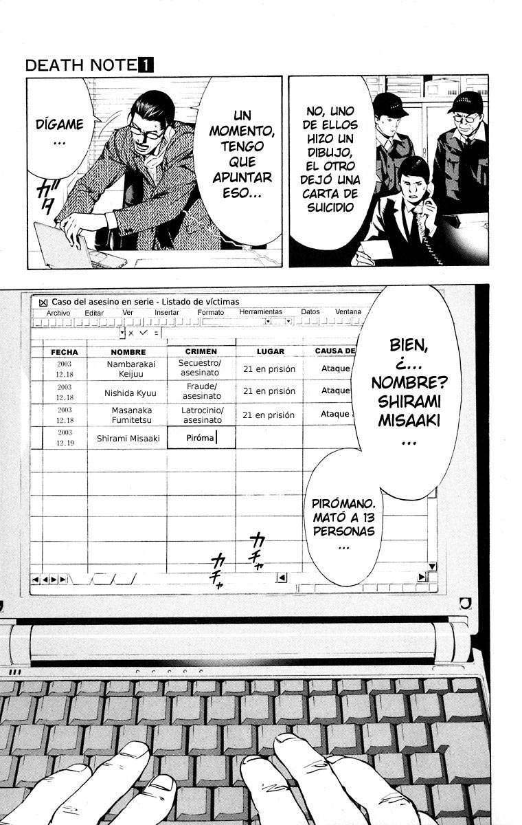 Read Death Note ES Manga Online