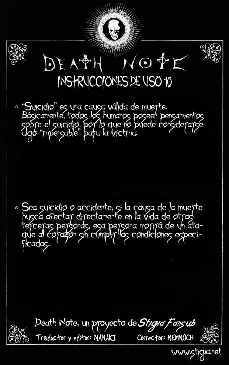 Read Death Note ES Manga Online