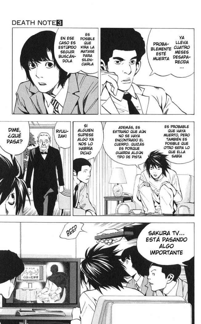 Read Death Note ES Manga Online