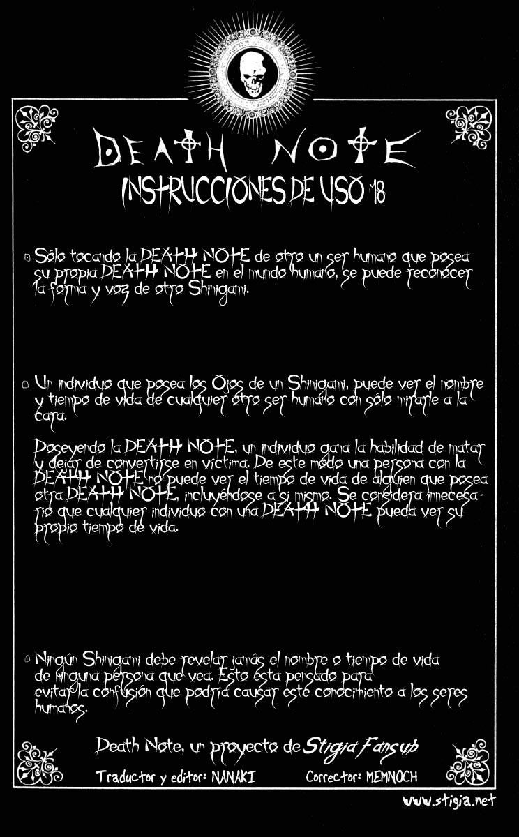 Read Death Note ES Manga Online