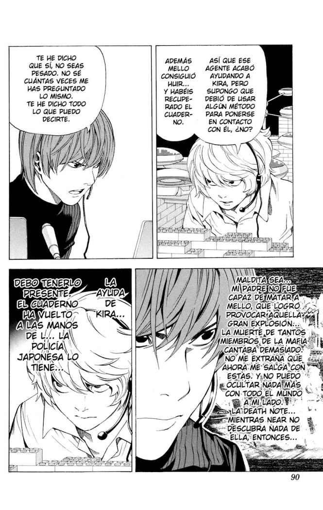 Read Death Note ES Manga Online
