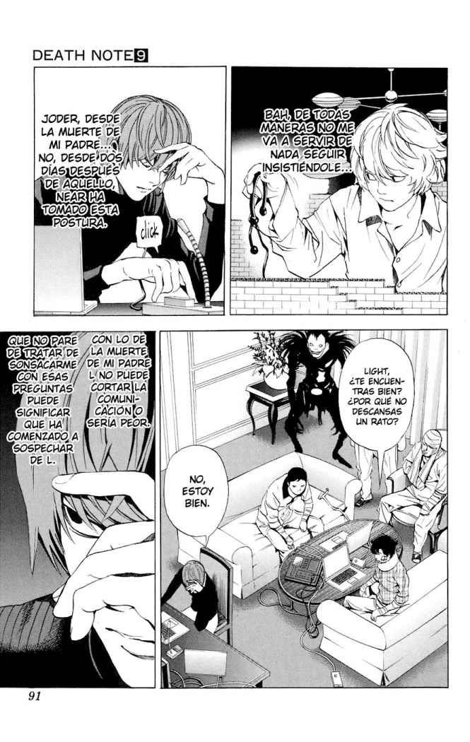 Read Death Note ES Manga Online