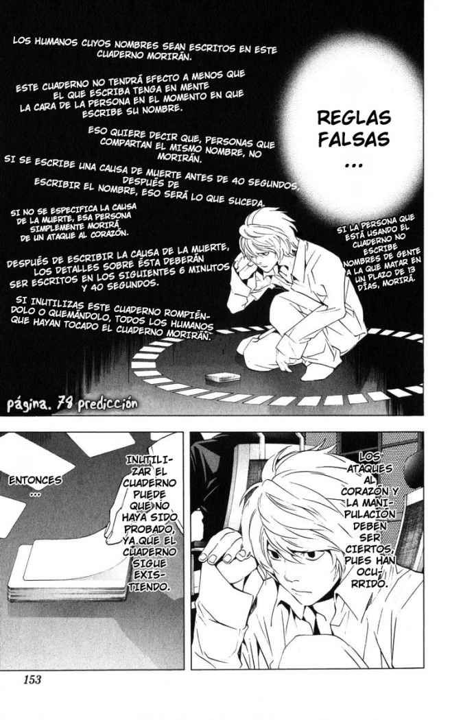 Read Death Note ES Manga Online