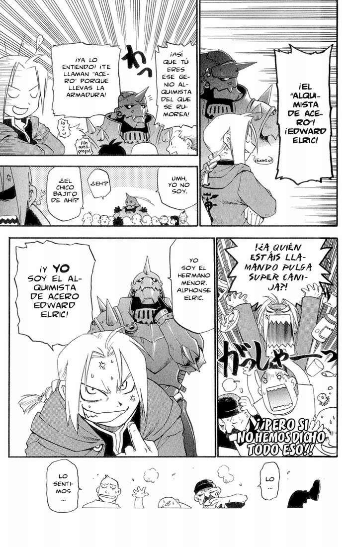 Read Fullmetal Alchemist ES Manga Online