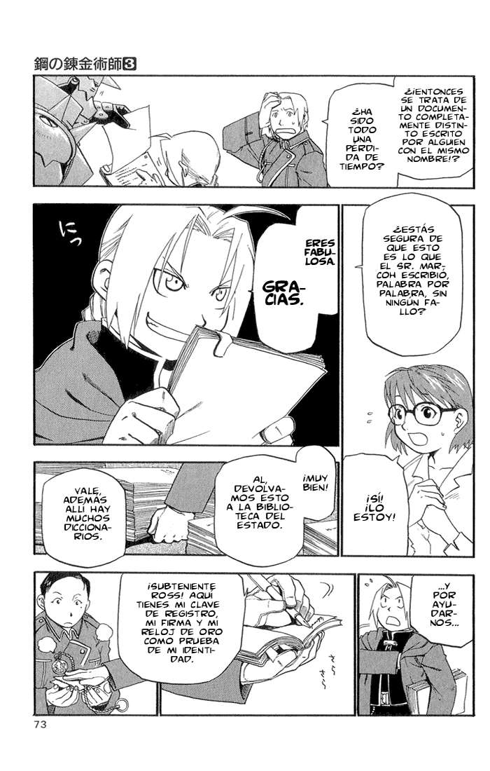 Read Fullmetal Alchemist ES Manga Online