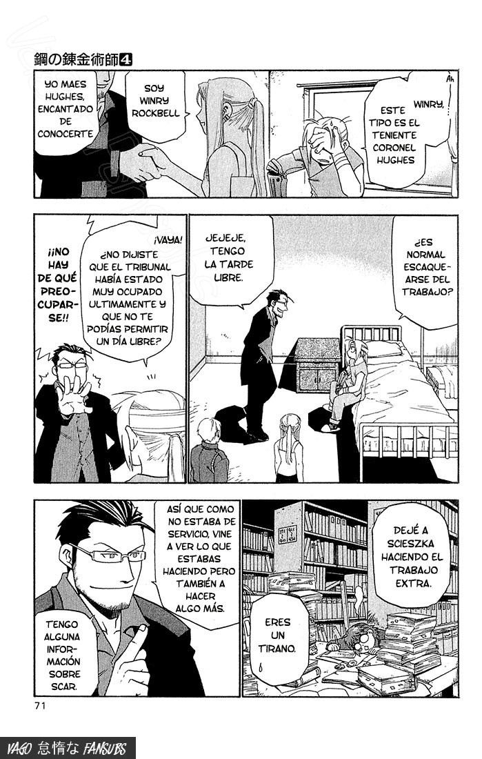 Read Fullmetal Alchemist ES Manga Online