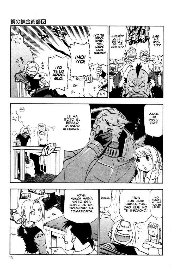 Read Fullmetal Alchemist ES Manga Online