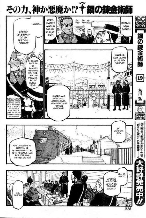 Read Fullmetal Alchemist ES Manga Online