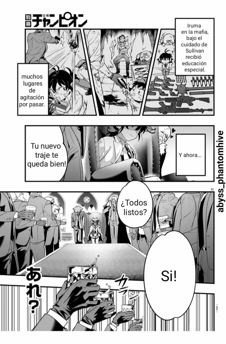 Read Iruma kun  if mafia ES Manga Online