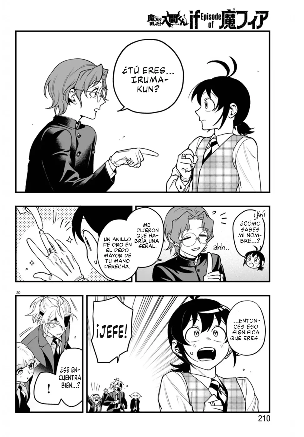 Read Iruma kun  if mafia ES Manga Online