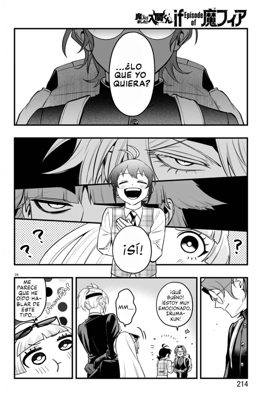 Read Iruma kun  if mafia ES Manga Online