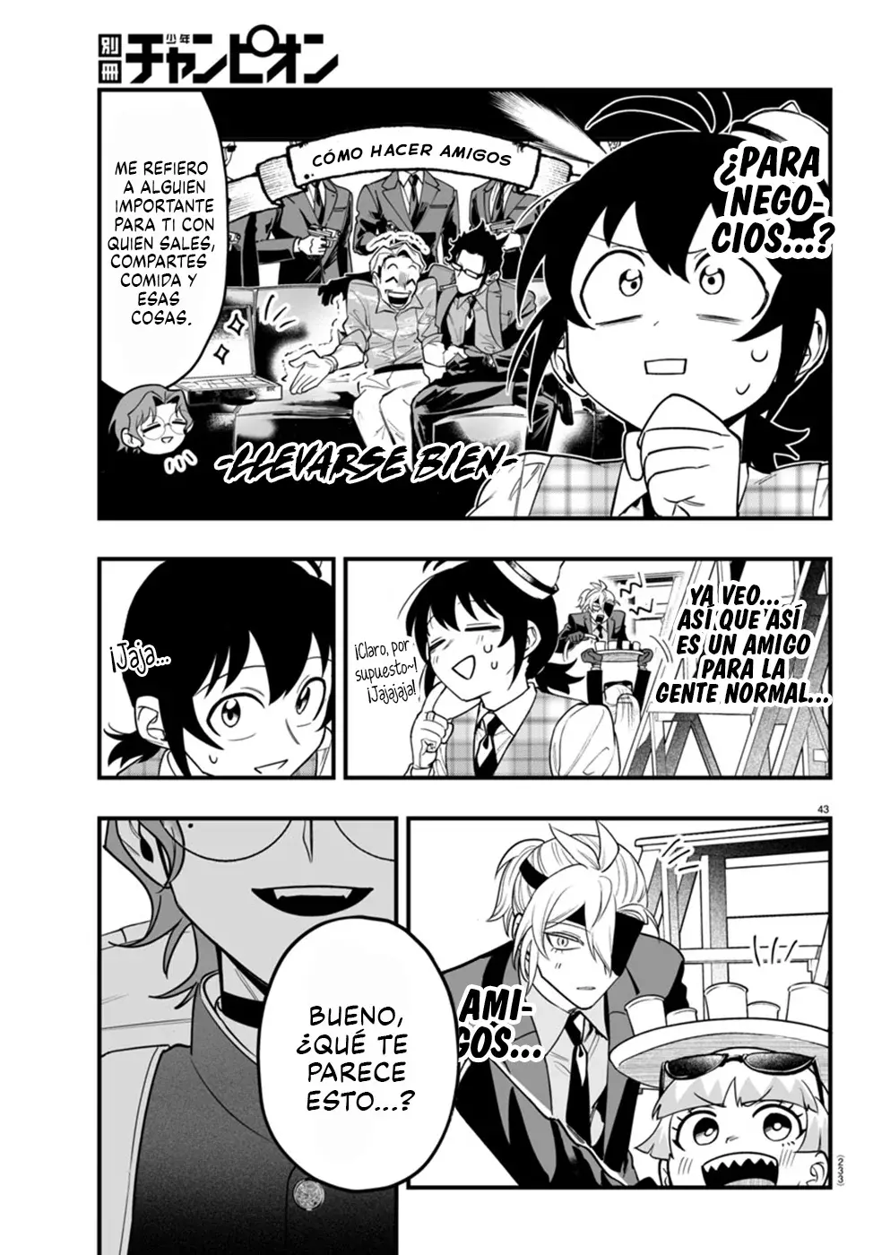 Read Iruma kun  if mafia ES Manga Online