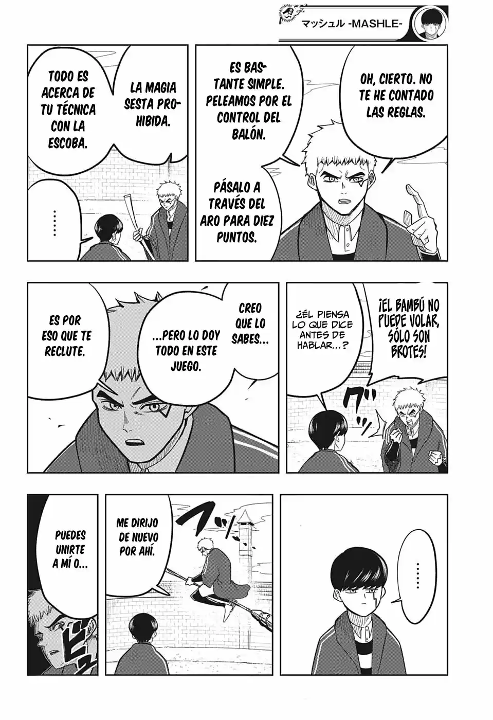 Read Mashle  Magic And Muscles ES Manga Online