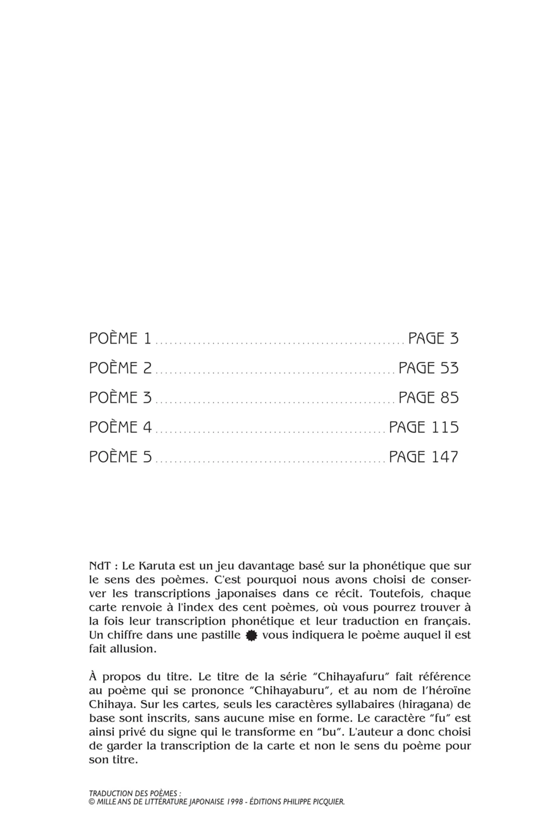 Read Chihayafuru FR Manga Online