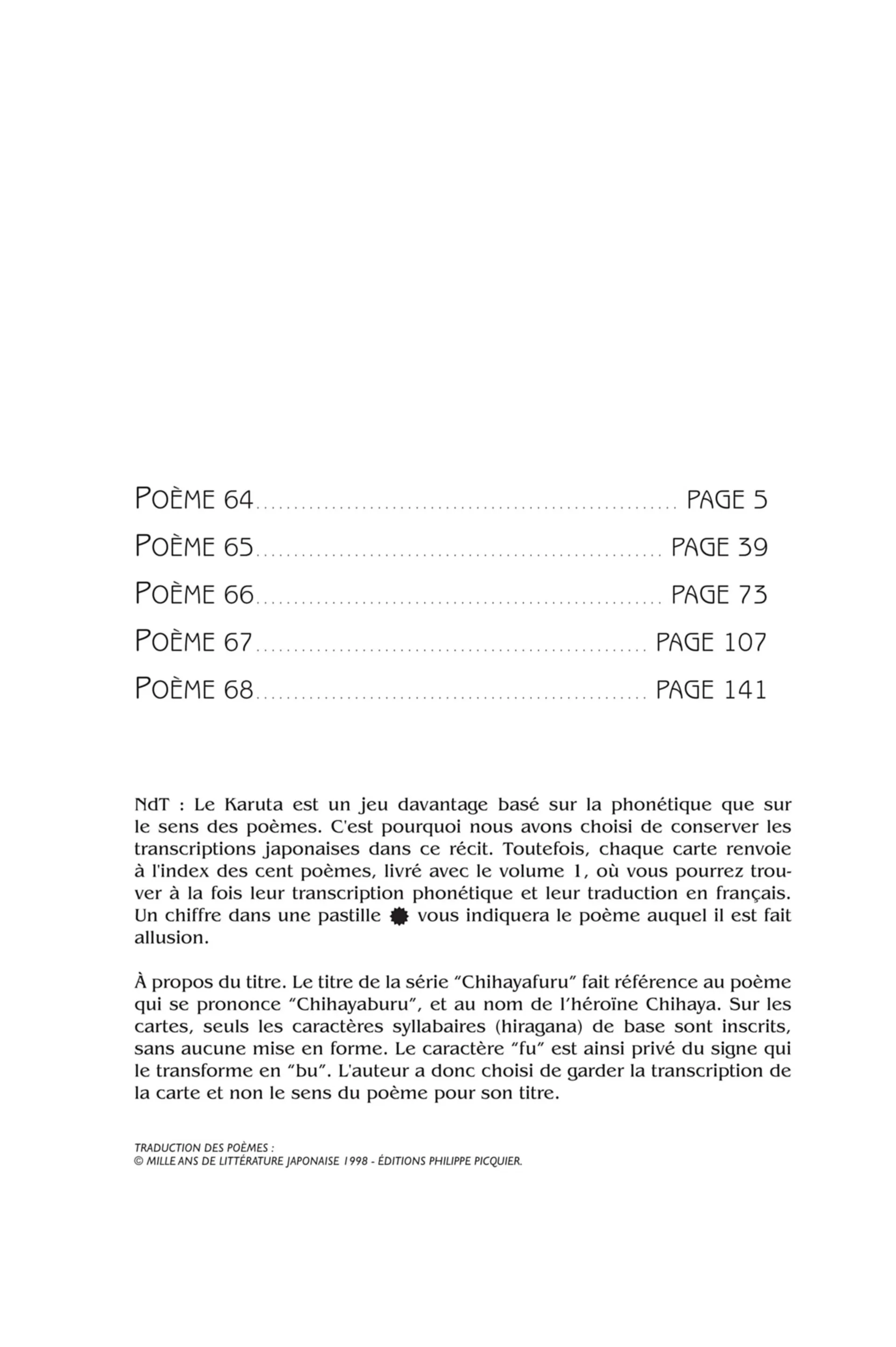 Read Chihayafuru FR Manga Online