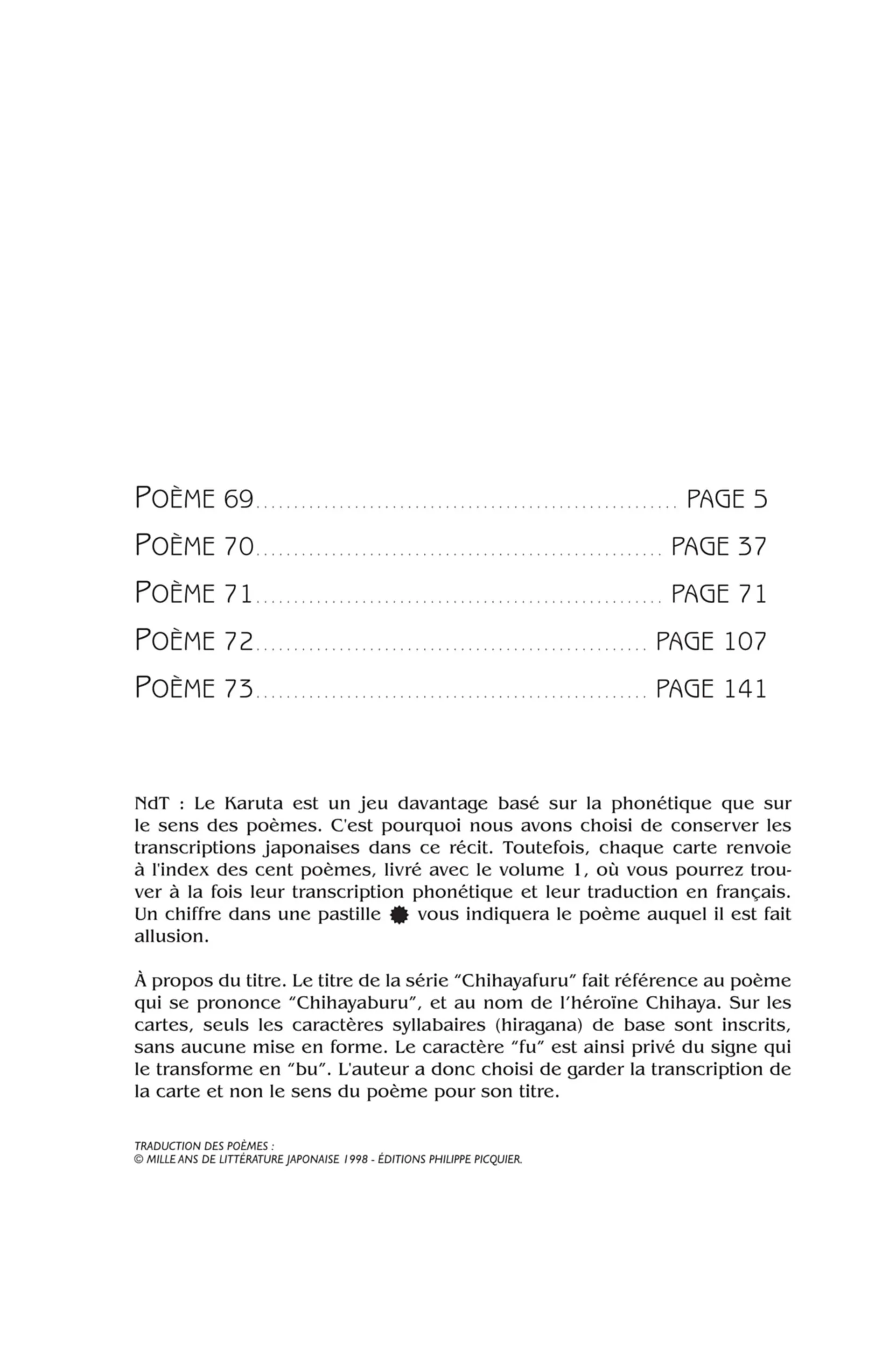 Read Chihayafuru FR Manga Online