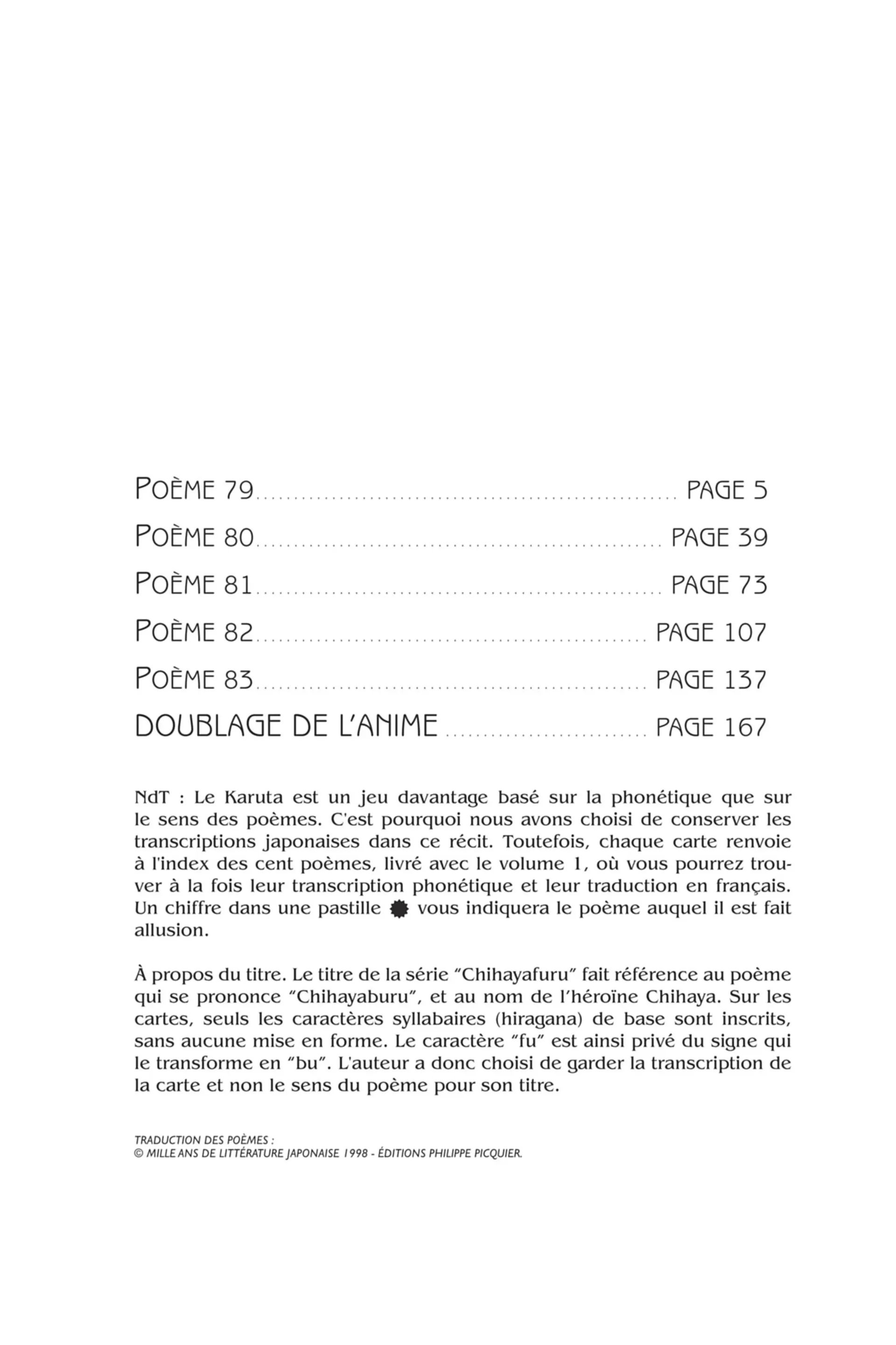 Read Chihayafuru FR Manga Online