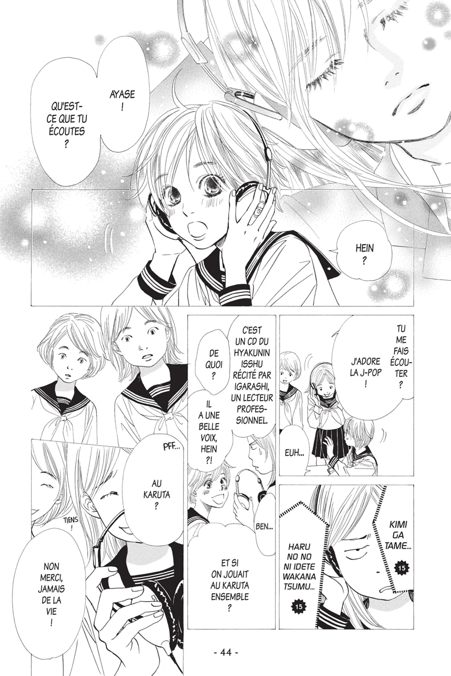 Read Chihayafuru FR Manga Online