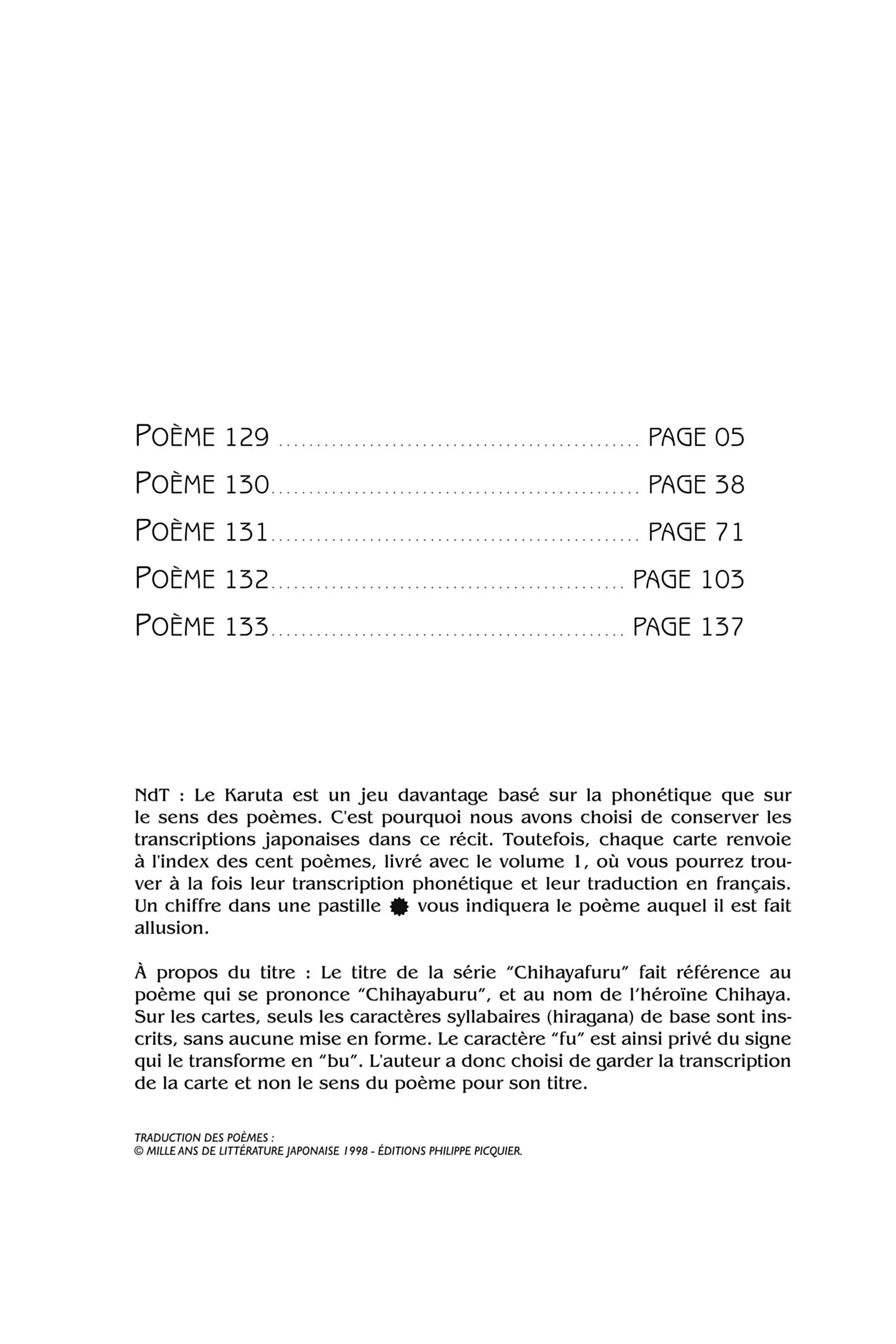 Read Chihayafuru FR Manga Online