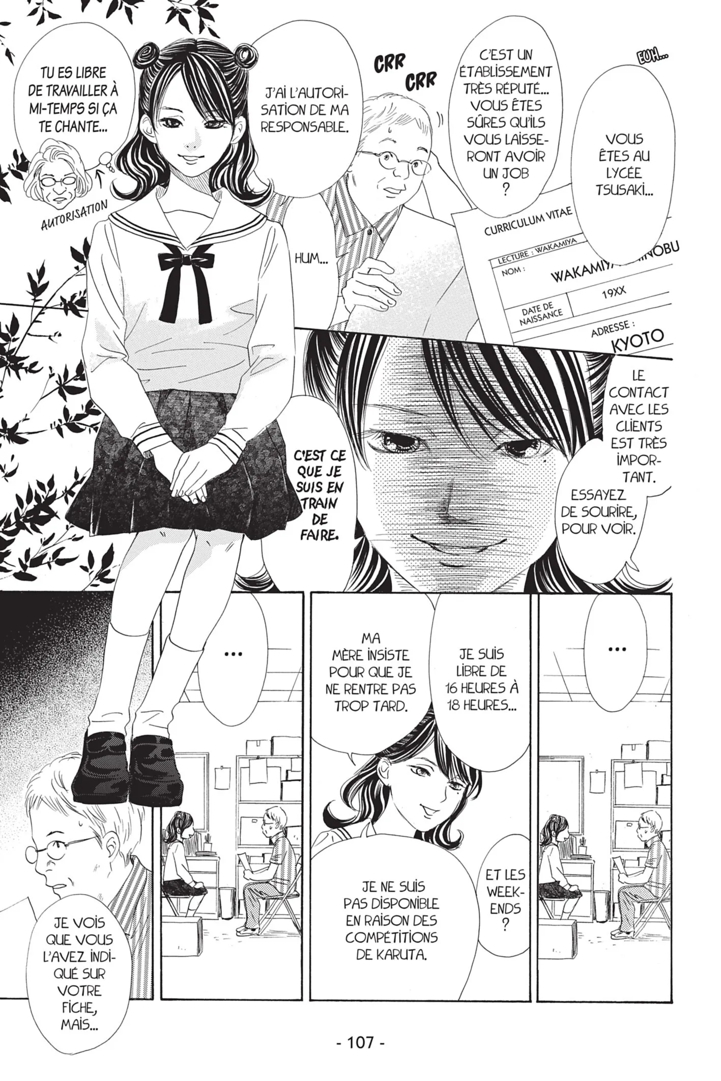 Read Chihayafuru FR Manga Online