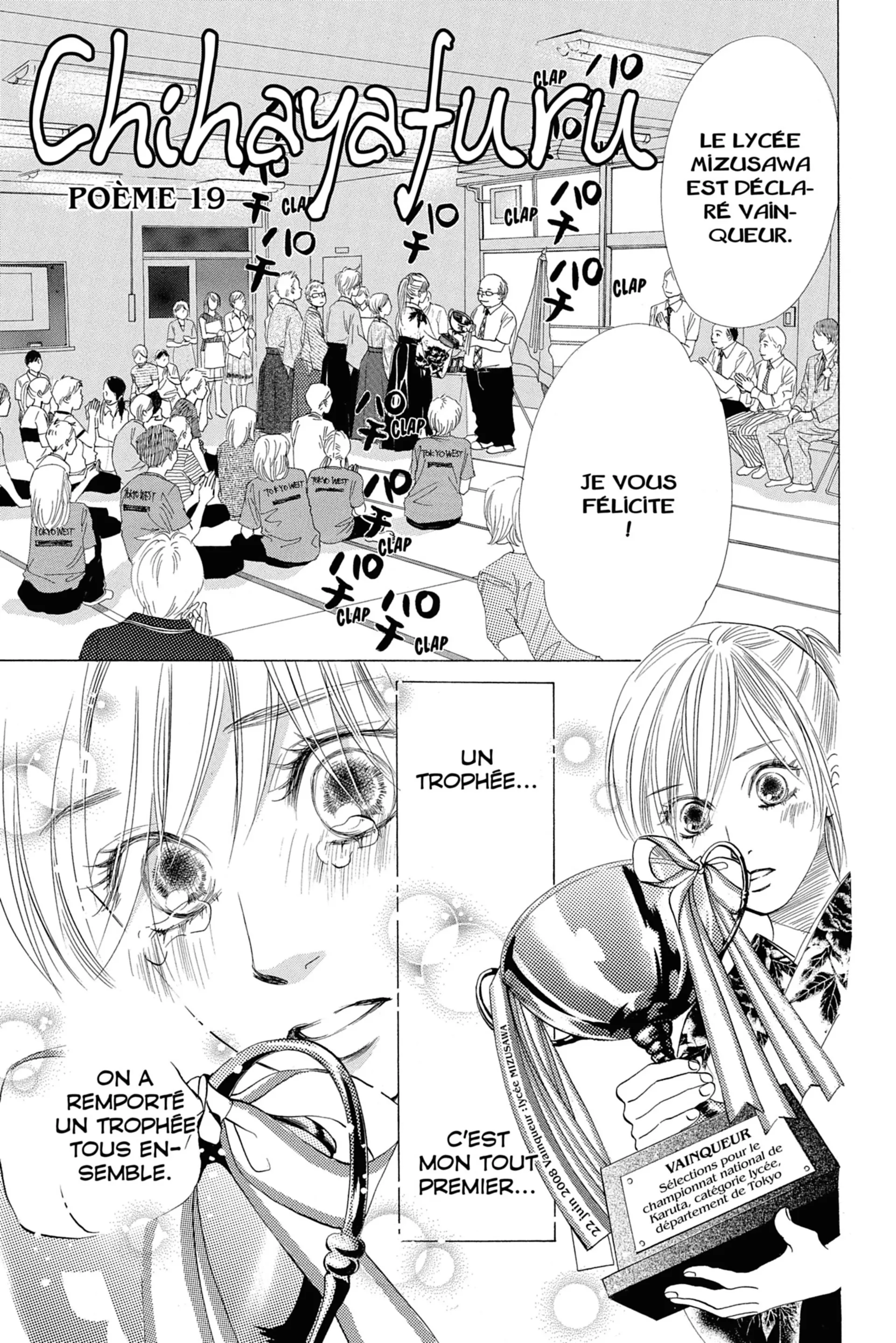 Read Chihayafuru FR Manga Online