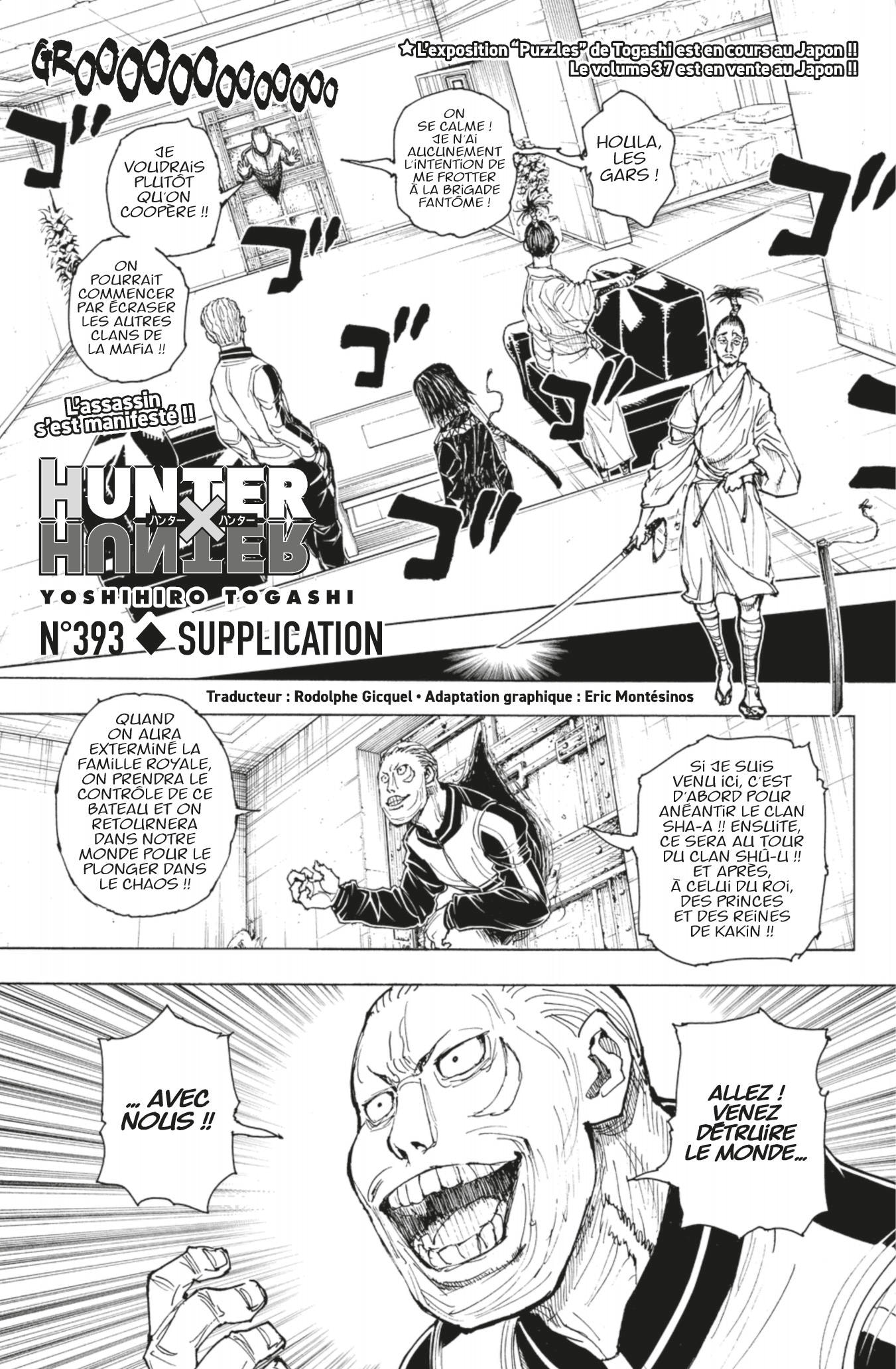 Read Hunter X Hunter FR Manga Online