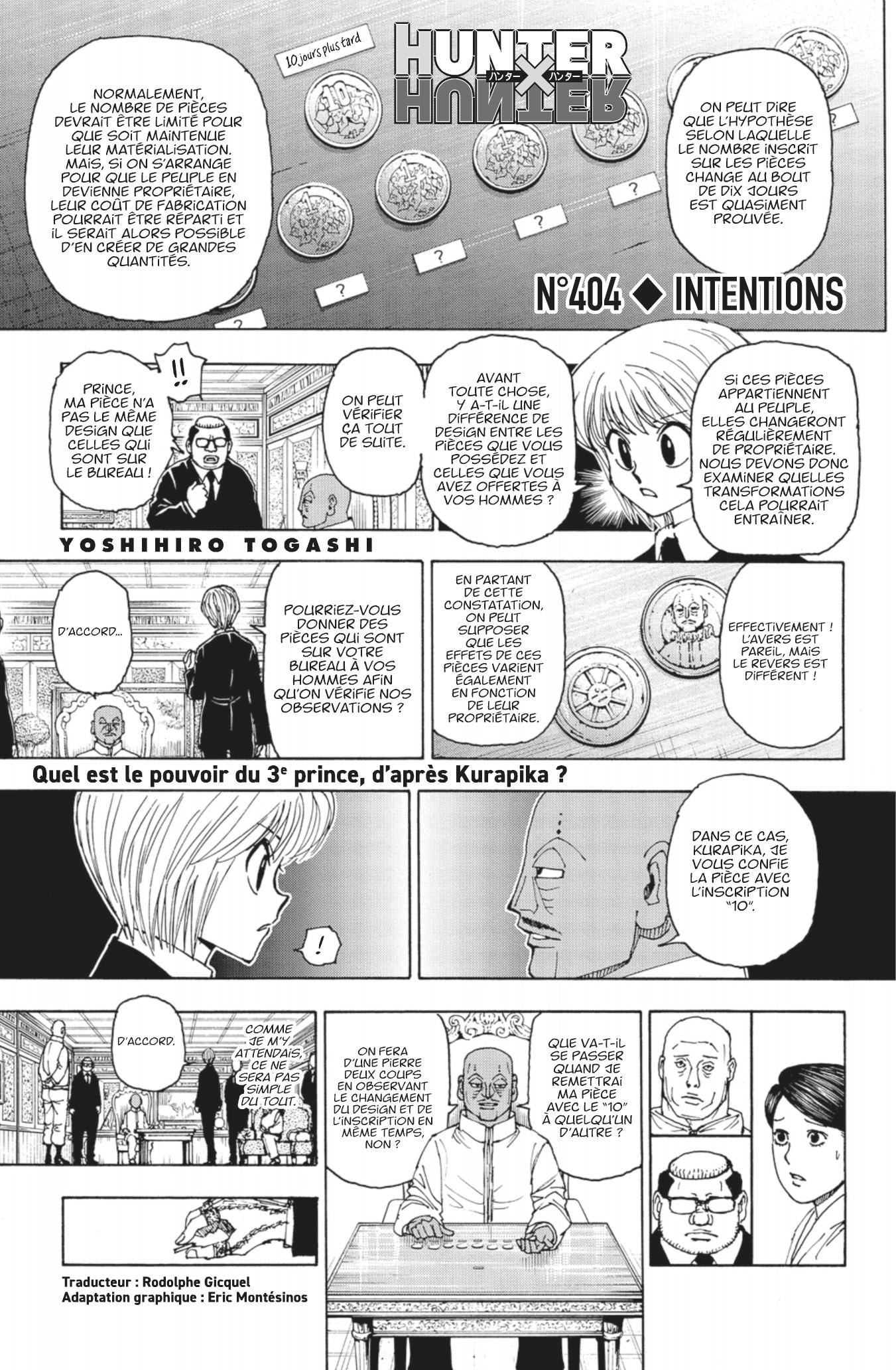Read Hunter X Hunter FR Manga Online