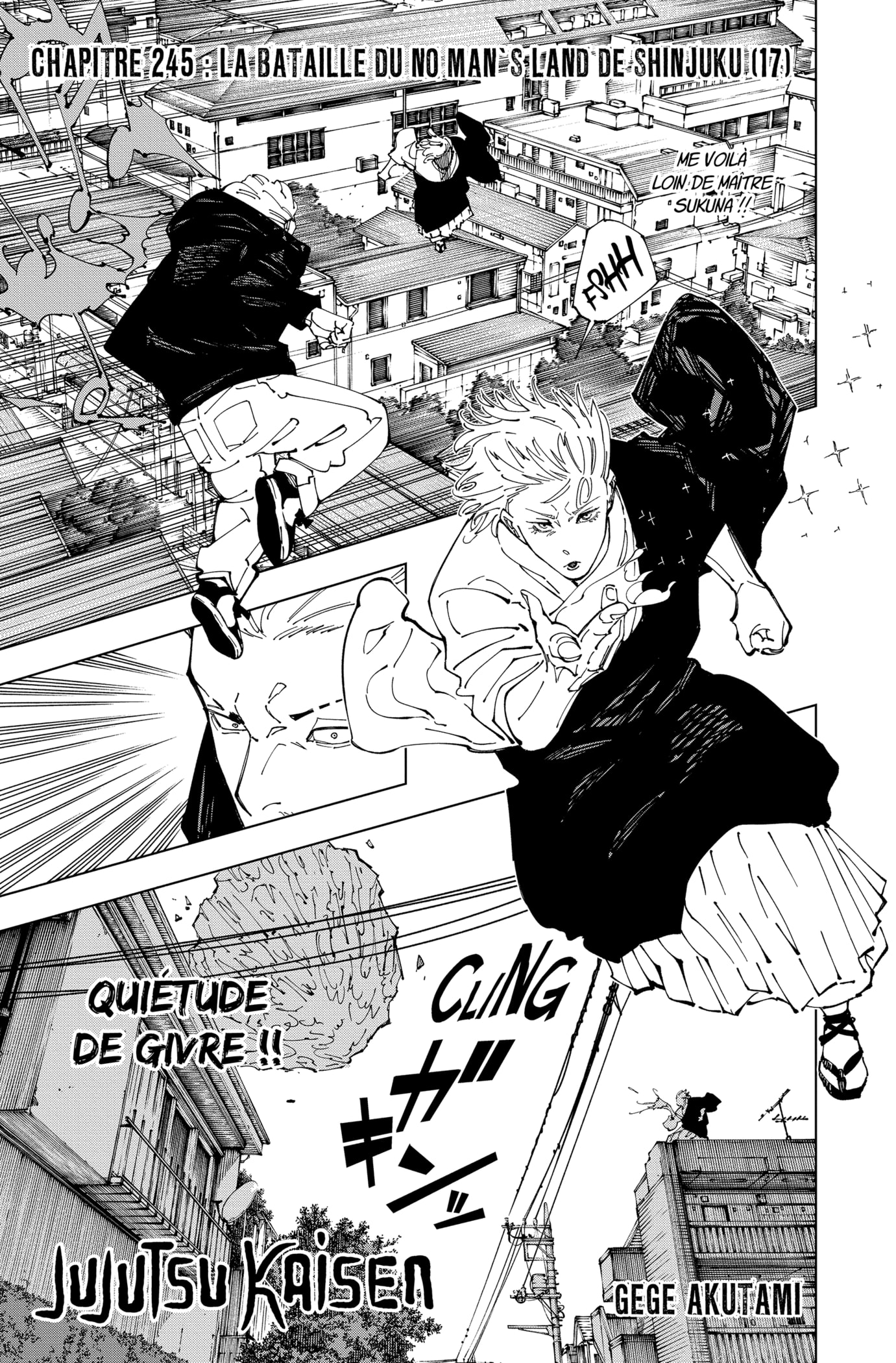 Read Jujutsu Kaisen FR Manga Online