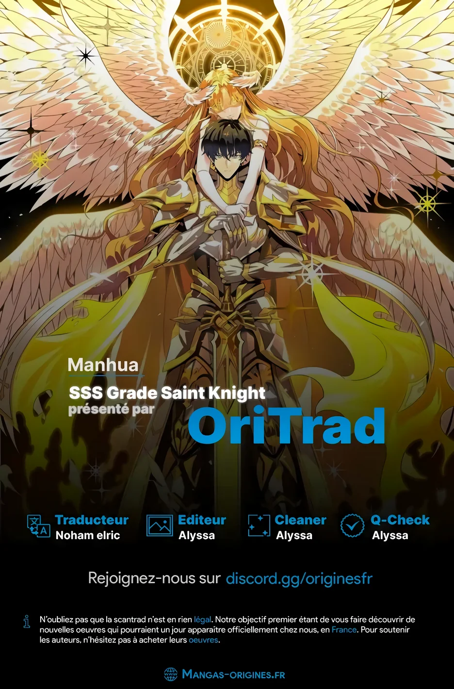 Read SSS Grade Saint Knight FR Manga Online