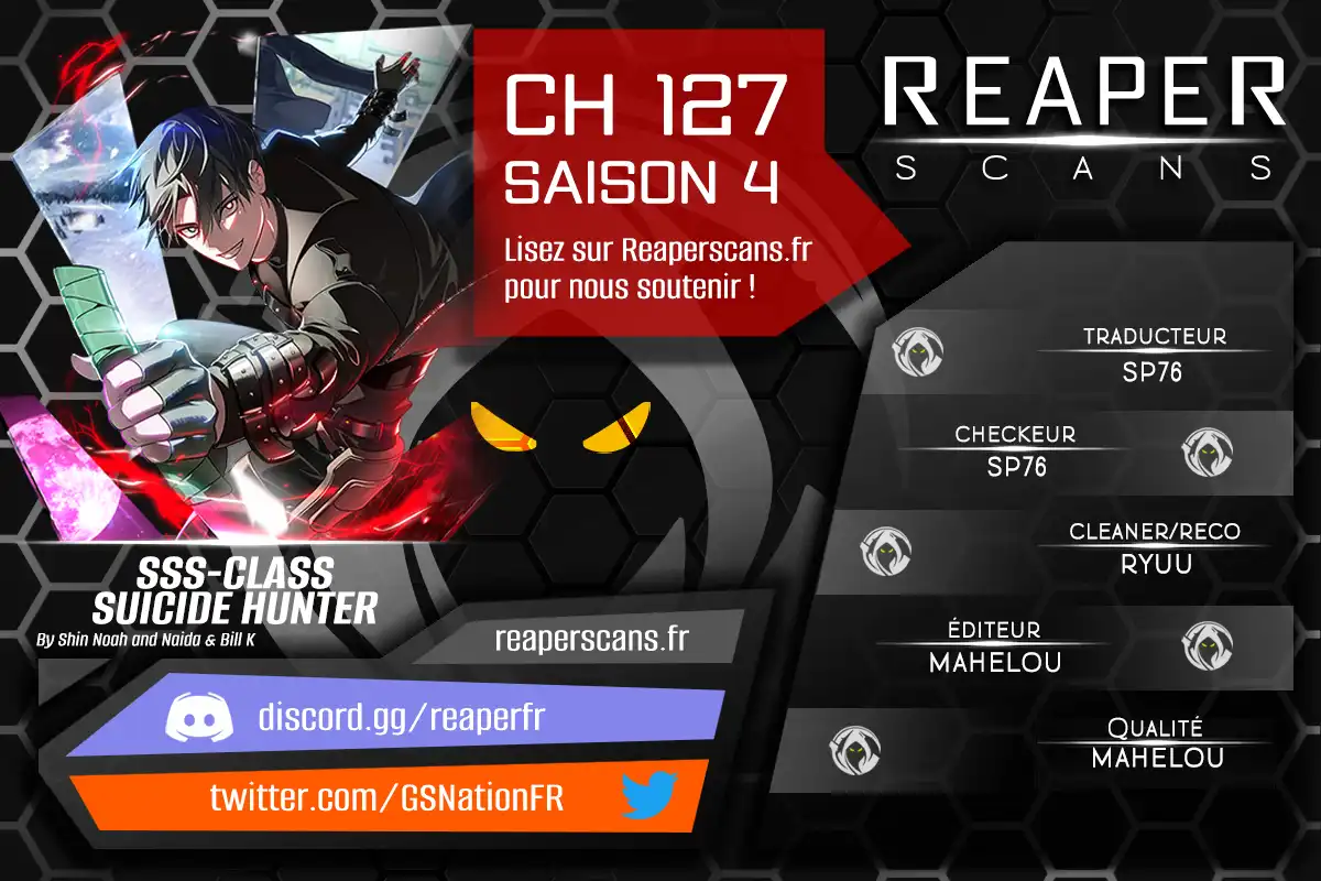 Read SSS-Class Suicide Hunter FR Manga Online