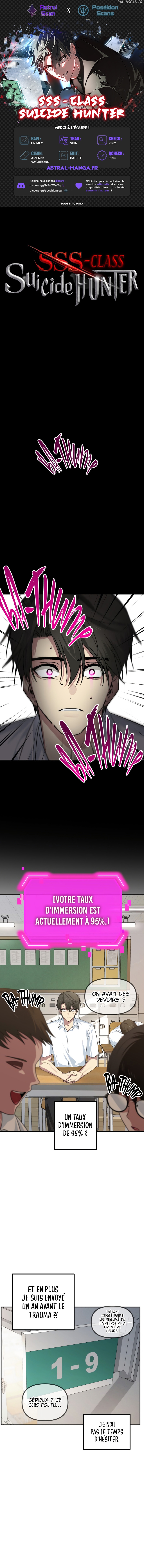 Read SSS-Class Suicide Hunter FR Manga Online