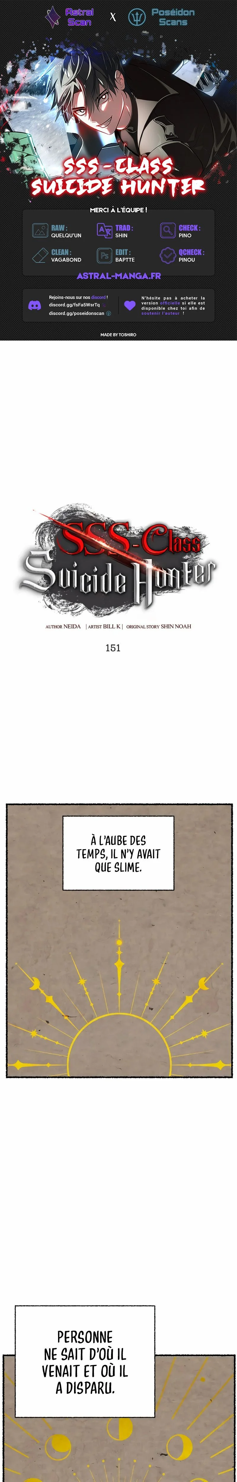 Read SSS-Class Suicide Hunter FR Manga Online