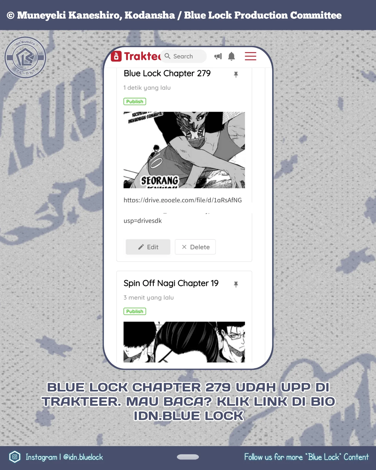 Read Blue Lock (ID) Manga Online