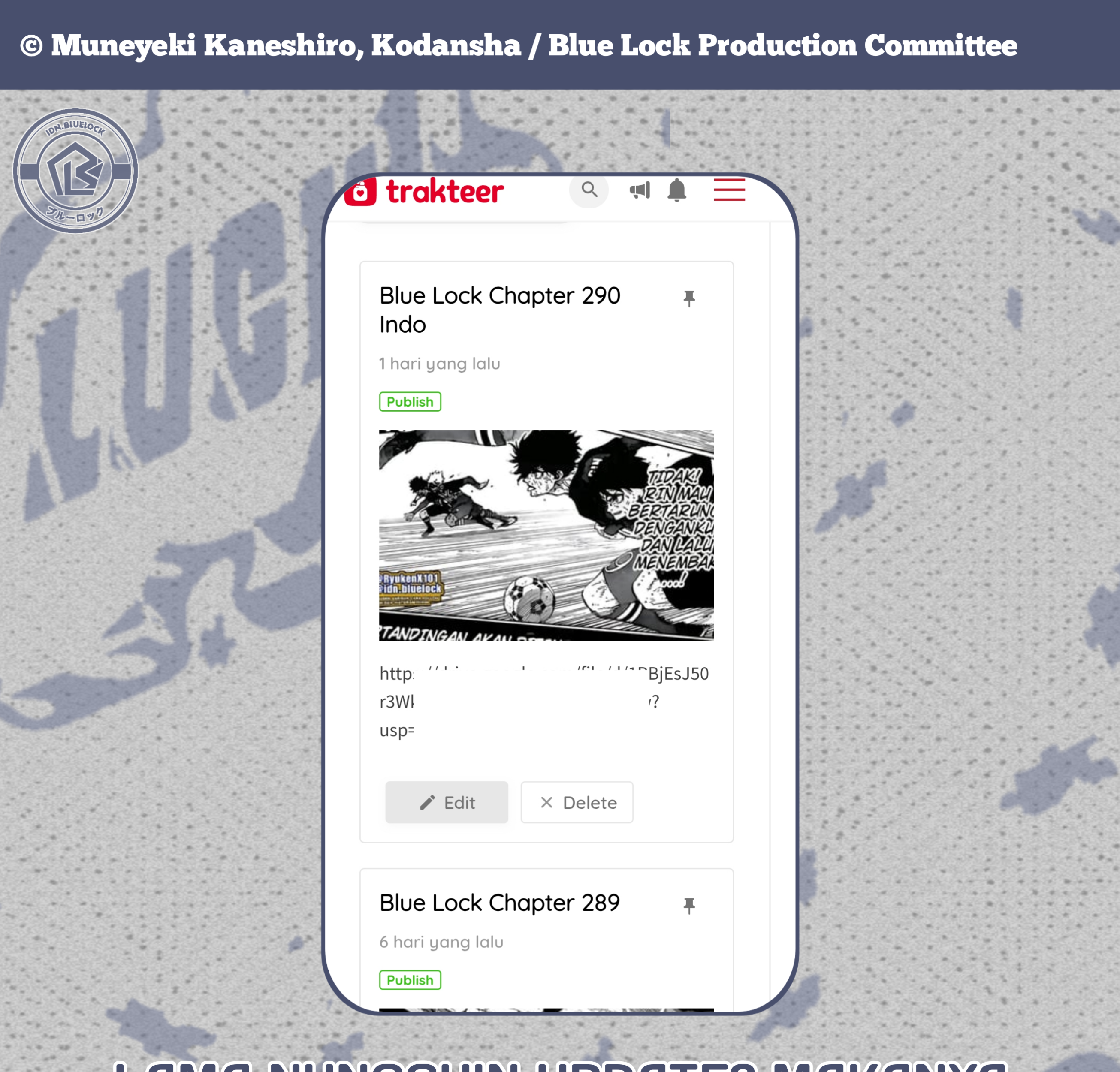 Read Blue Lock (ID) Manga Online